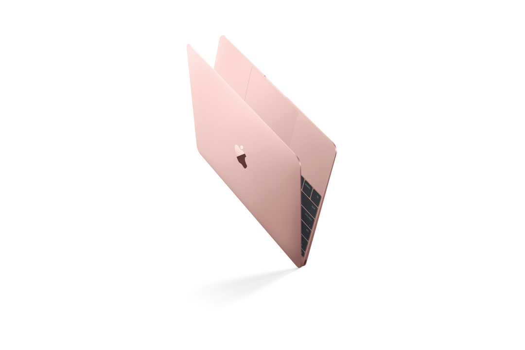 Apple färbt sich Rosa – nun auch das MacBook in “Roségold”
