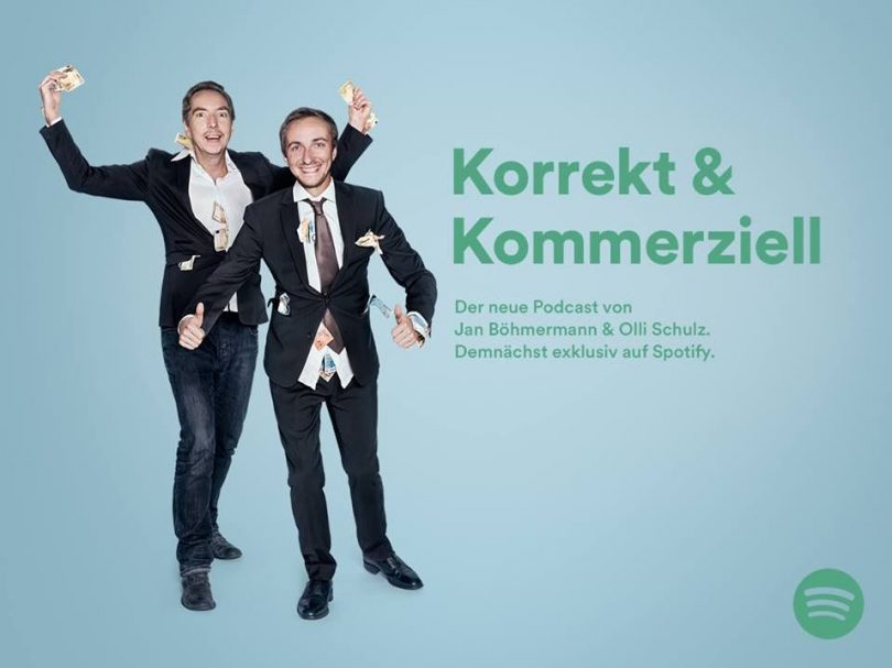 Podcast von Schulz und Böhmermann wird nicht in der Schweiz verfügbar sein